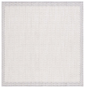 Safavieh Msr1904 Serenity Power Loomed Modern Rug Ivory / Grey 6'-7" x 6'-7" Square