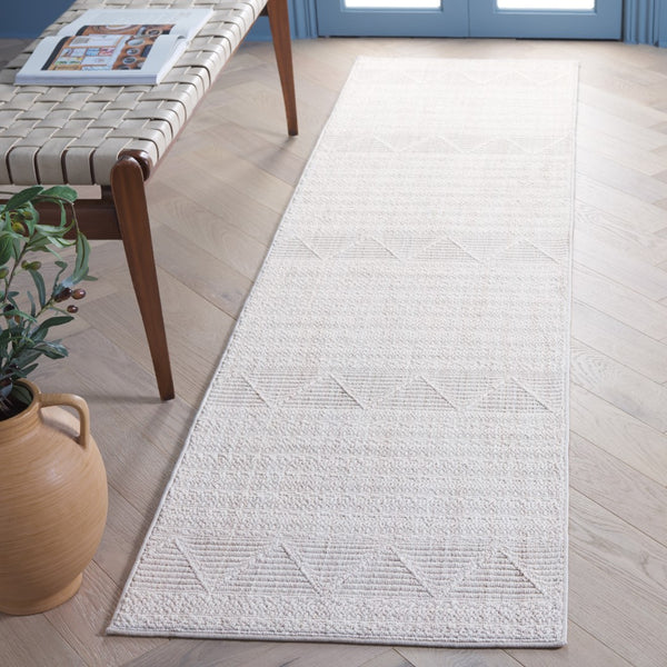 Safavieh Msr1906 Serenity Power Loomed Modern Rug Ivory 2'-2" x 8'