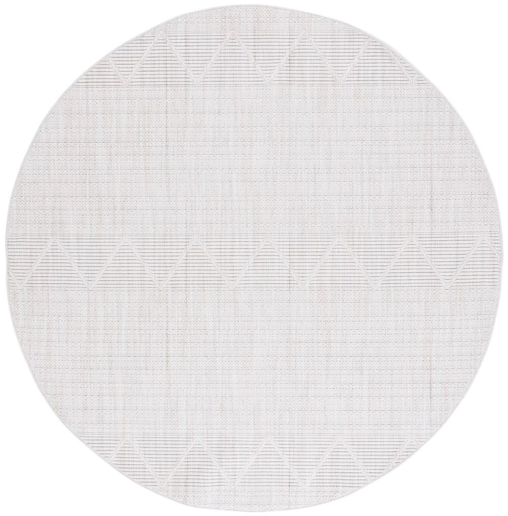 Safavieh Msr1906 Serenity Power Loomed Polyester Modern Rug Ivory MSR1906A-7R