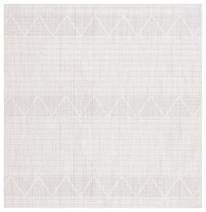 Safavieh Msr1906 Serenity Power Loomed Modern Rug Ivory 6'-7" x 6'-7" Square