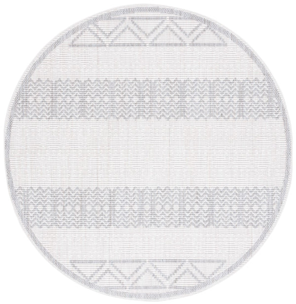 Safavieh Msr1908 Serenity Power Loomed Modern Rug Ivory / Grey 9' x 12'