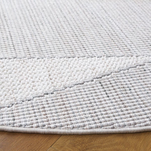 Safavieh Msr1910 Serenity Power Loomed Modern Rug Grey / Ivory 9' x 12'