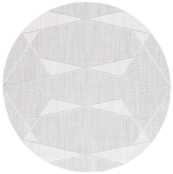 Safavieh Msr1910 Serenity Power Loomed Polyester Modern Rug Grey / Ivory MSR1910F-7R