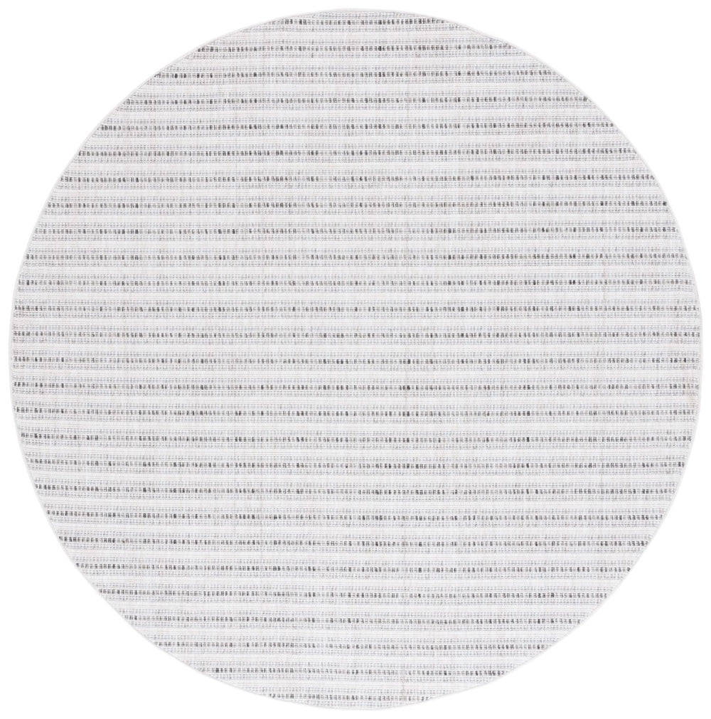 Safavieh Msr1914 Serenity Power Loomed Polyester Modern Rug Ivory / Charcoal MSR1914A-7R