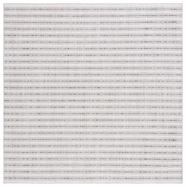 Safavieh Msr1914 Serenity Power Loomed Modern Rug Ivory / Charcoal 6'-7" x 6'-7" Square