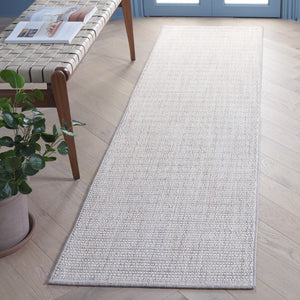 Safavieh Msr1916 Serenity Power Loomed Modern Rug Grey / Ivory 2'-2" x 8'