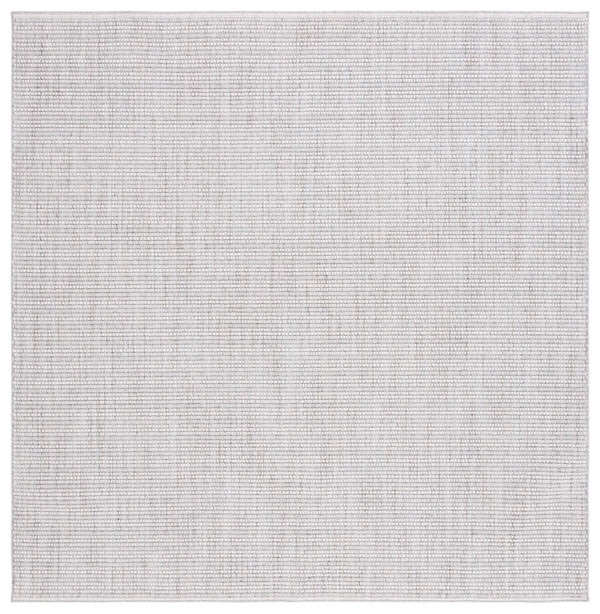 Safavieh Msr1916 Serenity Power Loomed Modern Rug Grey / Ivory 6'-7" x 6'-7" Square