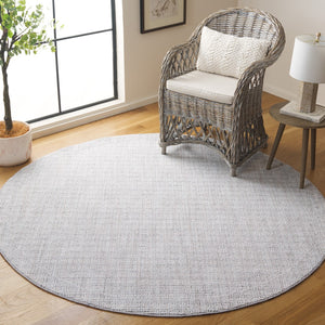 Safavieh Msr1918 Serenity Power Loomed Modern Rug Grey / Ivory 9' x 12'