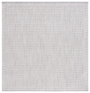 Safavieh Msr1918 Serenity Power Loomed Modern Rug Grey / Ivory 6'-7" x 6'-7" Square