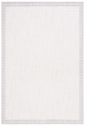 Safavieh Msr1920 Serenity Power Loomed Modern Rug Ivory / Grey 5'-3" x 7'-6"