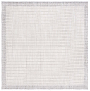 Safavieh Msr1920 Serenity Power Loomed Modern Rug Ivory / Grey 6'-7" x 6'-7" Square