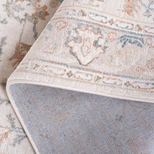 Safavieh Martha Stewart Traditional Area Rug With Intricate Floral Motifs For Timeless Home Elegance Beige ,Grey 85% Polypropylene,15% Polyester Msr1930b-6