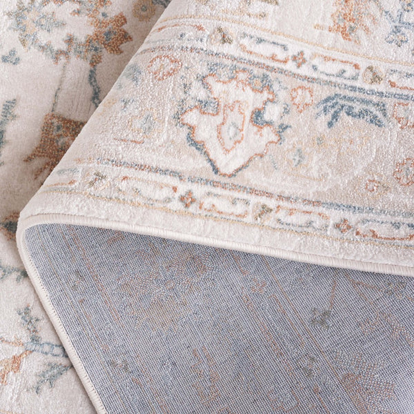 Safavieh Martha Stewart Traditional Area Rug With Intricate Floral Motifs For Timeless Home Elegance Beige ,Grey 85% Polypropylene,15% Polyester Msr1930b-6