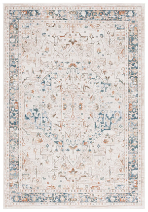 Safavieh Martha Stewart Elegant Area Rug - Timeless Design, Durable Craftsmanship, Perfect For Any Space Beige ,Blue 85% Polypropylene,15% Polyester Msr1932b-6