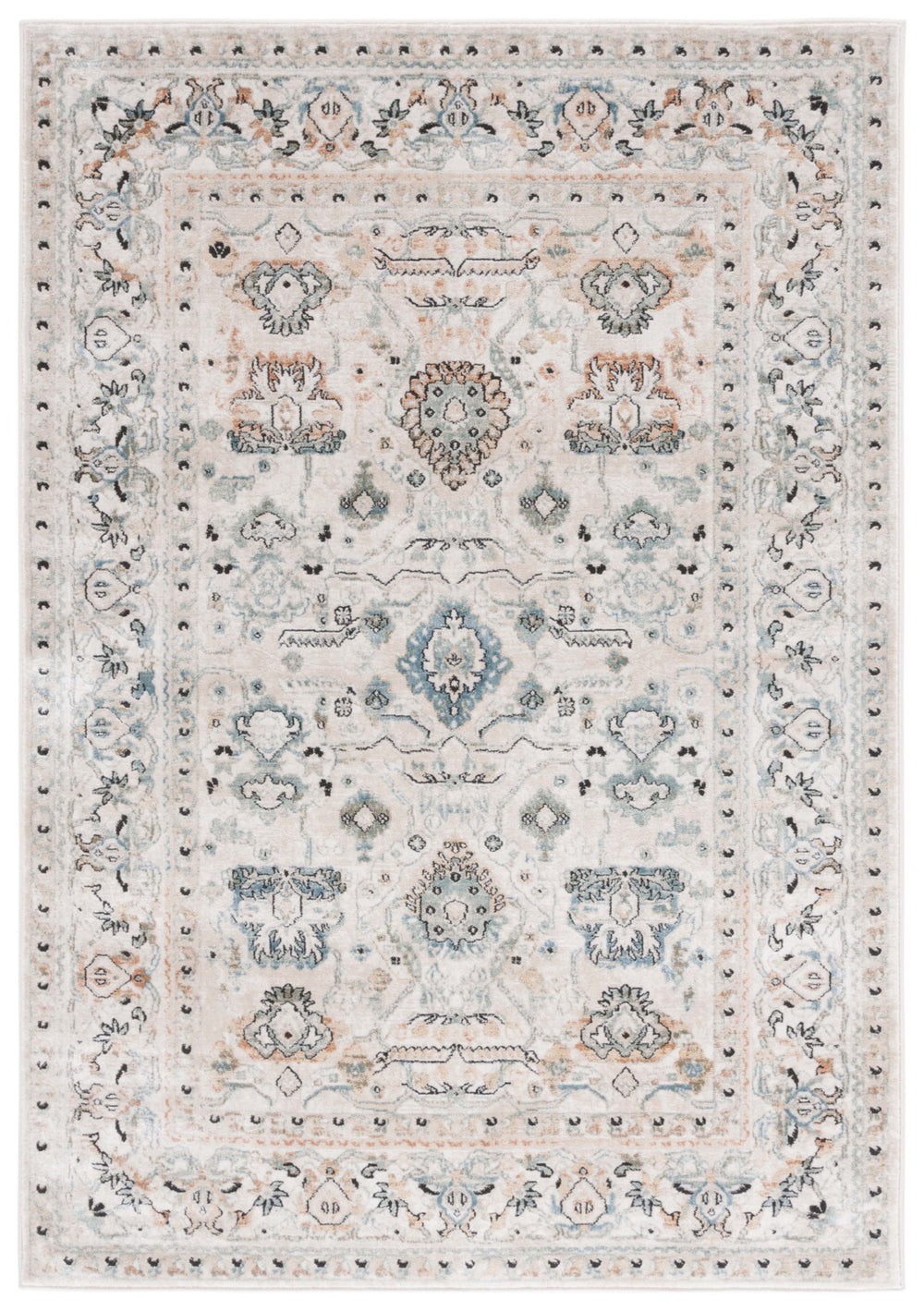 Safavieh Martha Stewart Elegant Area Rug - Plush Comfort, Durable Design, Timeless Style For Any Home Decor Grey ,Ivory 85% Polypropylene,15% Polyester Msr1934f-6