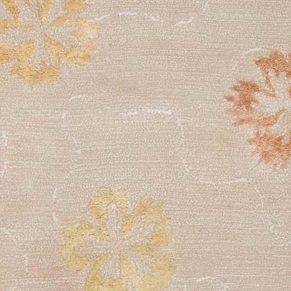 Safavieh Ms Artisan Area Rug In Blush Beige - Luxurious Floral Design For Elegant Home Décor, 2' 6" X 4' 3" Blush ,Beige 50% Viscos,50% Wool Msr3267a-3