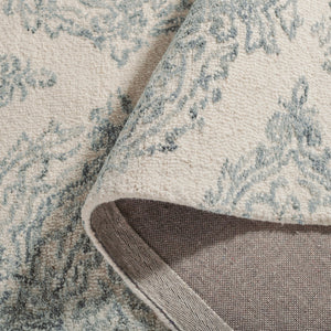 Safavieh Msr Abstract MSR3376 Hand Tufted Bohemian Rug Ivory / Blue MSR3376M-9