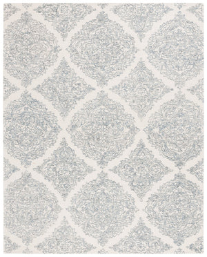 Safavieh Msr Abstract MSR3376 Hand Tufted Bohemian Rug Ivory / Blue MSR3376M-9