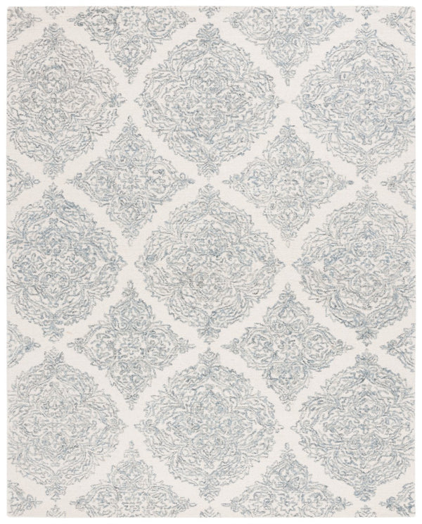 Safavieh Msr Abstract MSR3376 Hand Tufted Bohemian Rug Ivory / Blue MSR3376M-9