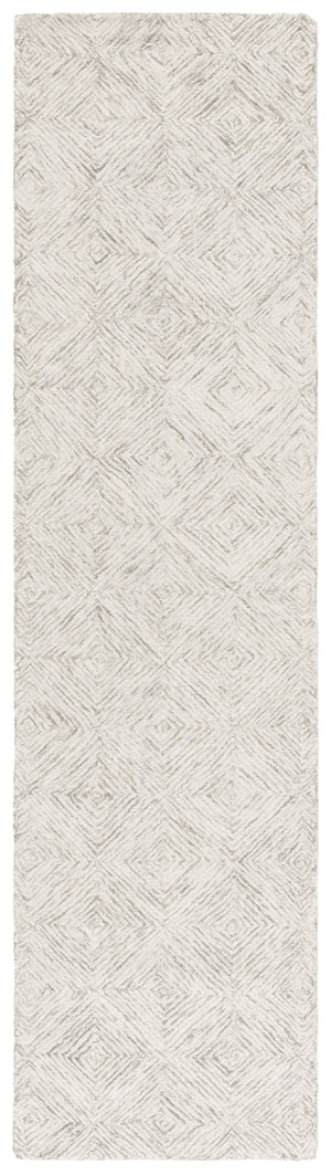 Safavieh Msr Hand Tufted Wool Cotton Area Rug - Elegant Abstract Design For Luxurious Living Spaces Grey ,Ivory 80% Wool,20% Cotton Msr3377f-8