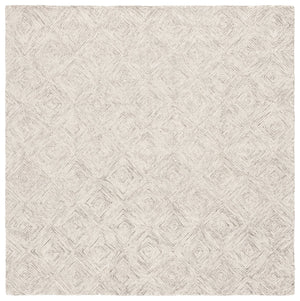 Safavieh Msr Hand Tufted Wool Cotton Area Rug - Elegant Abstract Design For Luxurious Living Spaces Grey ,Ivory 80% Wool,20% Cotton Msr3377f-8