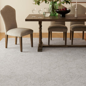 Safavieh Msr Abstract MSR3377 Hand Tufted  Rug Grey / Ivory MSR3377F-6SQ