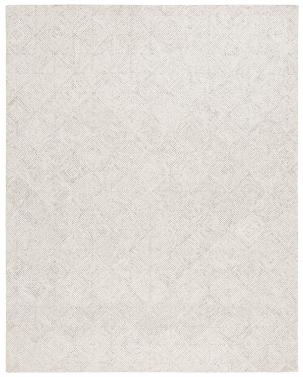 Safavieh Msr Abstract MSR3377 Hand Tufted  Rug Grey / Ivory MSR3377F-6SQ
