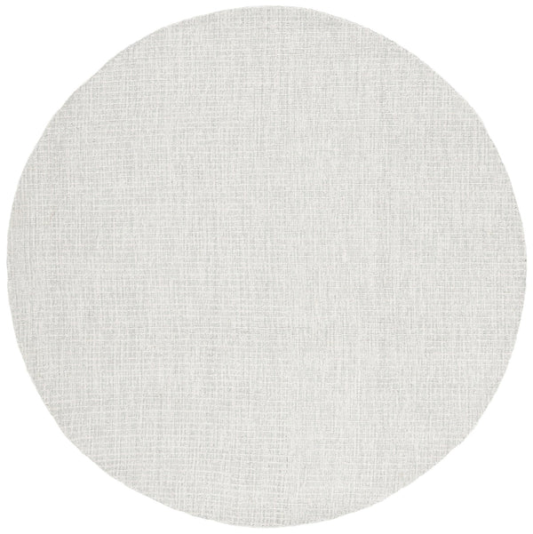 Safavieh Msr Tufted Abstract Area Rug - Exquisite Handcrafted Wool Design For Luxurious Home Decor Elegance Light Grey ,Ivory Wool Msr3378f-8