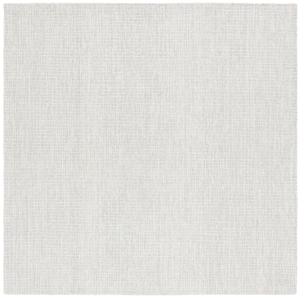 Safavieh Msr Abstract Hand Tufted  Rug Light Grey / Ivory 6' x 6' Square