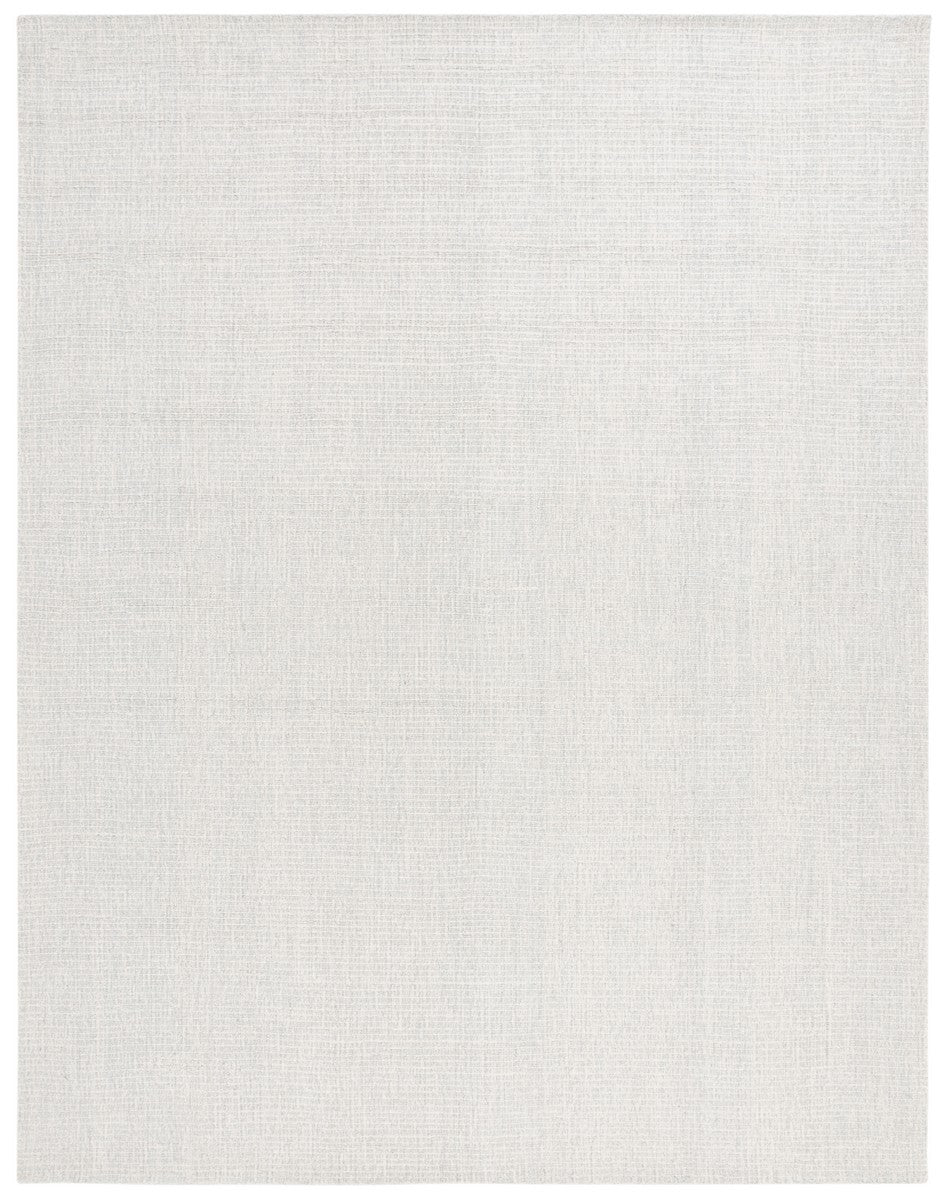 Safavieh Msr Abstract Hand Tufted  Rug Light Grey / Ivory 9' x 12'