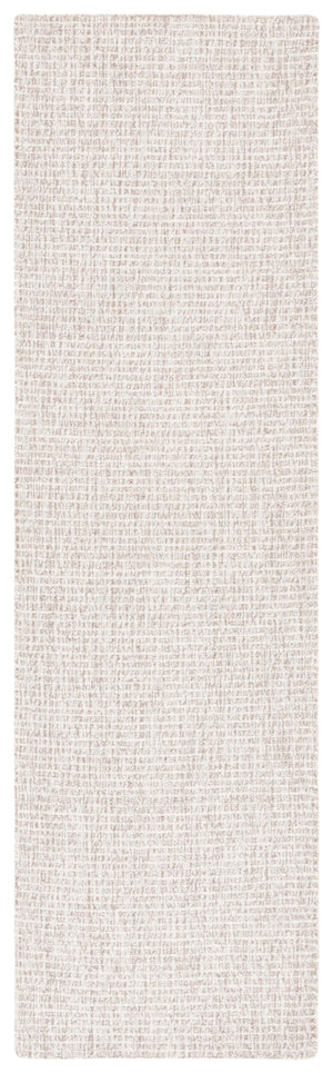 Safavieh Msr Abstract Hand Tufted  Rug Ivory / Grey 2'-3" x 8'