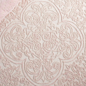 Safavieh Msr Hand Tufted Wool And Cotton Area Rug – Elegant Ivory And Pink Design For Timeless Home Style Ivory ,Pink Wool And Cotton With Latex Msr3511u-1115