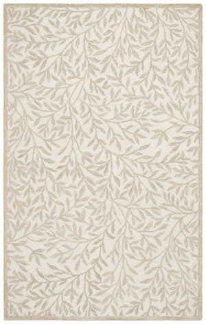 Safavieh Msr Hand-tufted Area Rug – Elegant Ivory And Beige Botanical Design For Timeless Home Decor Ivory ,Beige 80% Wool,20% Cotton Msr3527a-5