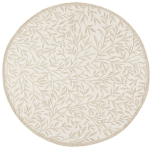Safavieh Msr Hand-tufted Area Rug – Elegant Ivory And Beige Botanical Design For Timeless Home Decor Ivory ,Beige 80% Wool,20% Cotton Msr3527a-5