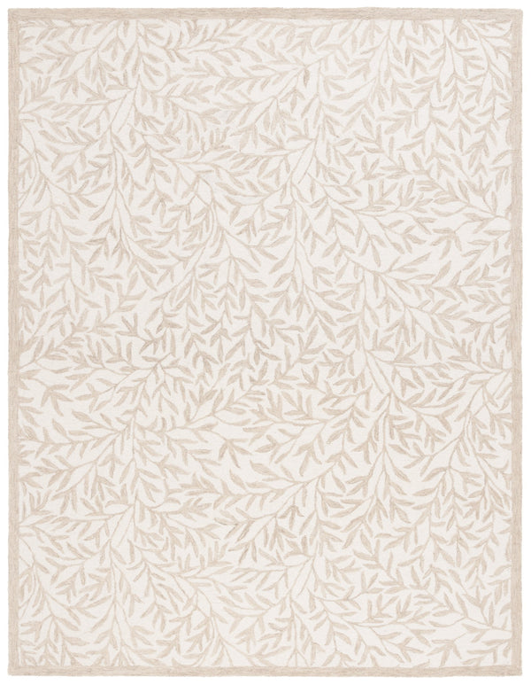 Safavieh Msr Hand-tufted Area Rug – Elegant Ivory And Beige Botanical Design For Timeless Home Decor Ivory ,Beige 80% Wool,20% Cotton Msr3527a-5