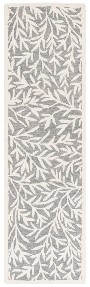 Safavieh Msr Hand-tufted Area Rug – Elegant Ivory And Beige Botanical Design For Timeless Home Decor Grey ,Ivory 80% Wool,20% Cotton Msr3527f-28