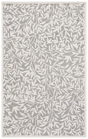 Safavieh Msr Hand-tufted Area Rug – Elegant Ivory And Beige Botanical Design For Timeless Home Decor Grey ,Ivory 80% Wool,20% Cotton Msr3527f-28
