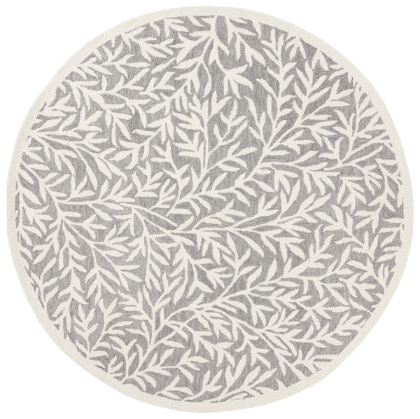 Safavieh Msr Hand-tufted Area Rug – Elegant Ivory And Beige Botanical Design For Timeless Home Decor Grey ,Ivory 80% Wool,20% Cotton Msr3527f-28