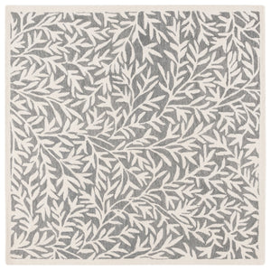 Safavieh Msr Hand-tufted Area Rug – Elegant Ivory And Beige Botanical Design For Timeless Home Decor Grey ,Ivory 80% Wool,20% Cotton Msr3527f-28