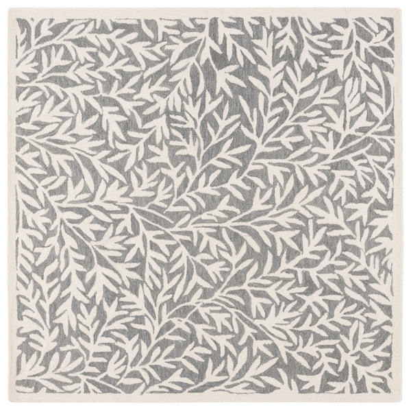 Safavieh Msr Hand-tufted Area Rug – Elegant Ivory And Beige Botanical Design For Timeless Home Decor Grey ,Ivory 80% Wool,20% Cotton Msr3527f-28