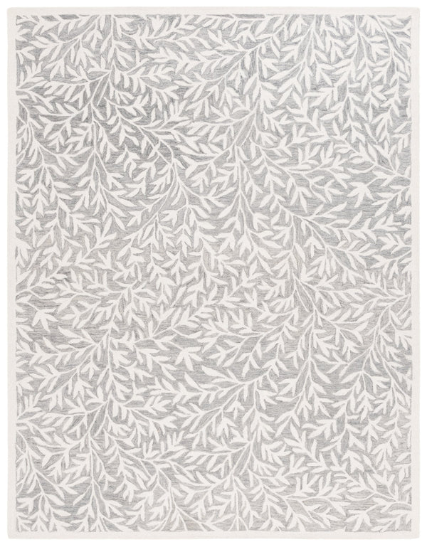 Safavieh Msr Hand-tufted Area Rug – Elegant Ivory And Beige Botanical Design For Timeless Home Decor Grey ,Ivory 80% Wool,20% Cotton Msr3527f-28