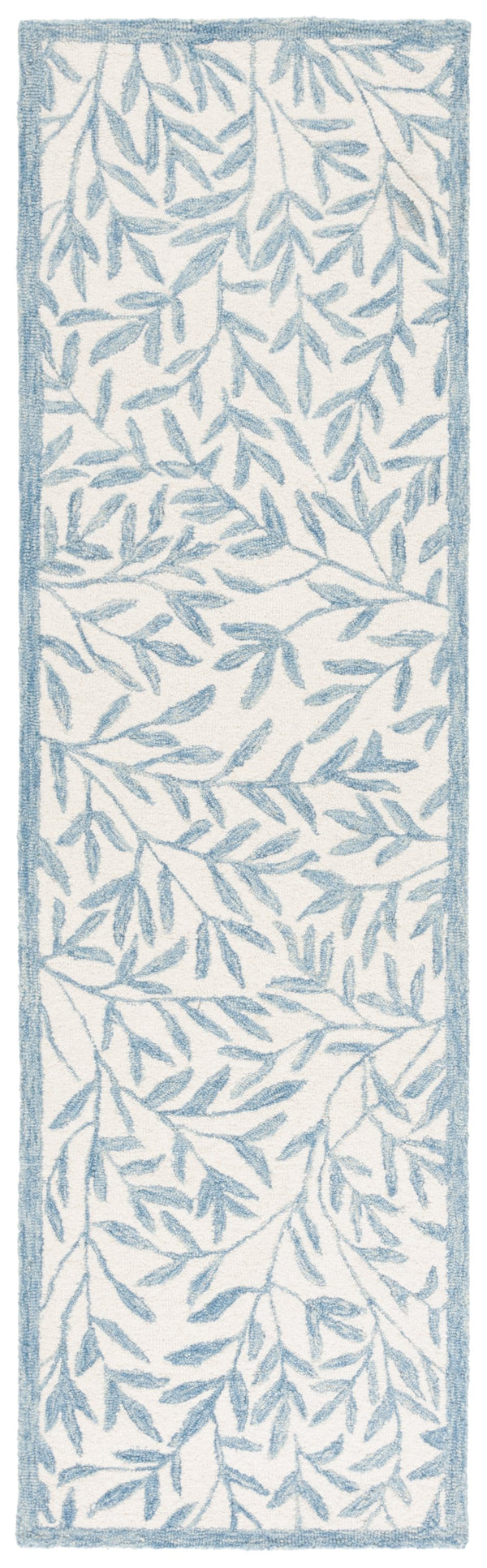 Safavieh Msr Hand-tufted Area Rug – Elegant Ivory And Beige Botanical Design For Timeless Home Decor Ivory ,Blue 80% Wool,20% Cotton Msr3527l-5