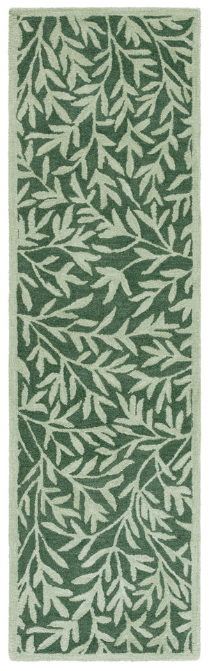 Safavieh Msr Hand-tufted Area Rug – Elegant Ivory And Beige Botanical Design For Timeless Home Decor Green 80% Wool And 20% Cotton Msr3527y-6r
