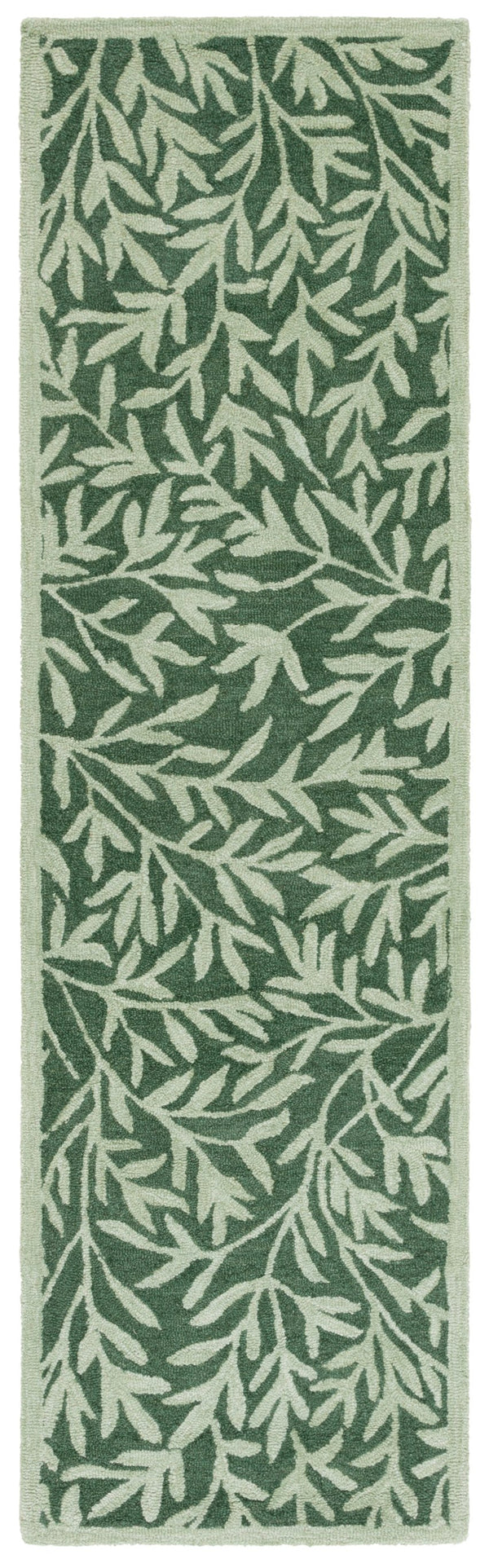 Safavieh Msr Hand-tufted Area Rug – Elegant Ivory And Beige Botanical Design For Timeless Home Decor Green 80% Wool And 20% Cotton Msr3527y-6r