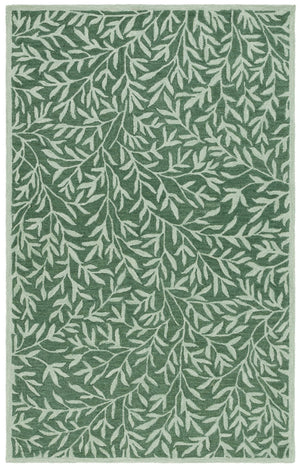 Safavieh Msr Hand-tufted Area Rug – Elegant Ivory And Beige Botanical Design For Timeless Home Decor Green 80% Wool And 20% Cotton Msr3527y-6r