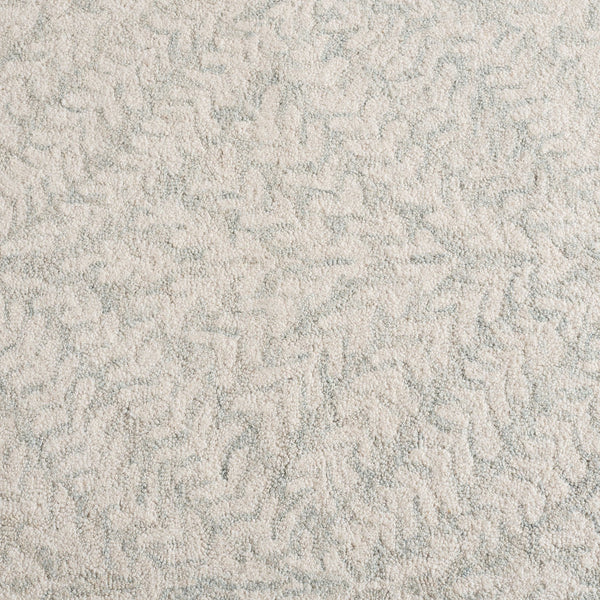 Safavieh Martha Hand-Tufted 8X10 Light Blue Ivory Floral Rug — 80% Wool 20% Cotton, Low-Profile Coastal Elegance MSR3552L-8