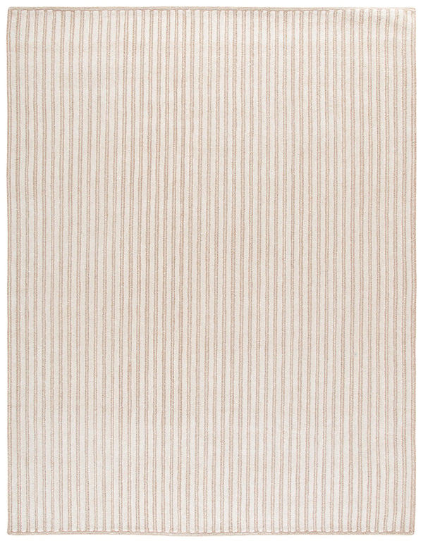 Safavieh Martha Hand-Tufted Beige Ivory Area Rug — Low-Profile Wool-Cotton Blend, Coastal Neutral Texture For Entryways 3'-0" x 5'-0" MSR3858B-3