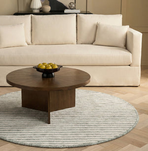 Safavieh Martha Sage And Ivory Hand-Tufted Wool Rug — Coastal-Style Low-Profile Texture, Ethically Made India 5'-0" x 8'-0" MSR3858W-5