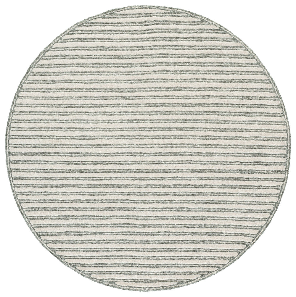 Safavieh Martha Sage And Ivory Runner Rug — Hand‑Tufted Wool Blend, Low‑Profile Texture For Narrow Spaces 2'-3" x 9'-0" MSR3858W-29