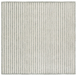 Safavieh Martha Hand‑Tufted Sage Ivory Rug — Wool/Cotton Low‑Pile Accent Rug For Entryway, Layered Texture 3'-0" x 5'-0" MSR3858W-3